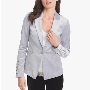 WHBM Velvet Blazer NWT 24w